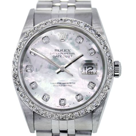 mother of pearl diamond rolex|rolex pearl face with diamonds.